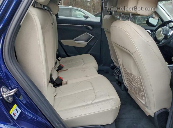 WA1EECF36M1017230 2021 AUDI Q3 Blue Սալոնի հետևի տեսք