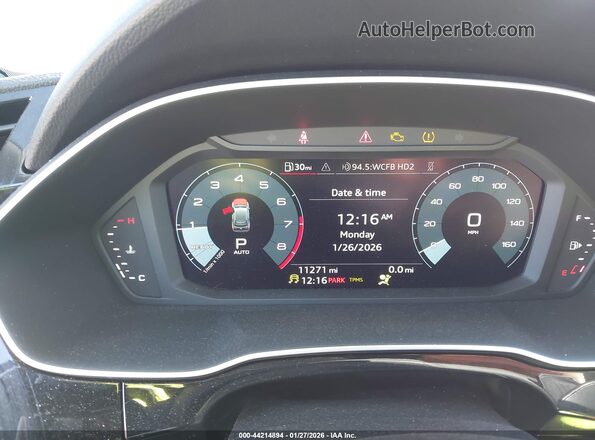 WA1EECF36R1045827 2024 AUDI Q3 Белый 