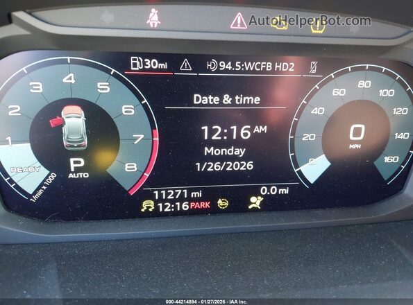 WA1EECF36R1045827 2024 AUDI Q3 Белый 