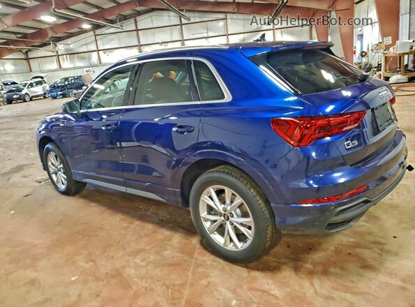 WA1EECF36S1079532 2025 AUDI Q3 Blue Rear left