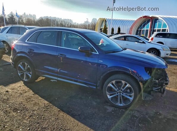 WA1EECF37M1130992 2021 AUDI Q3 Blue 
