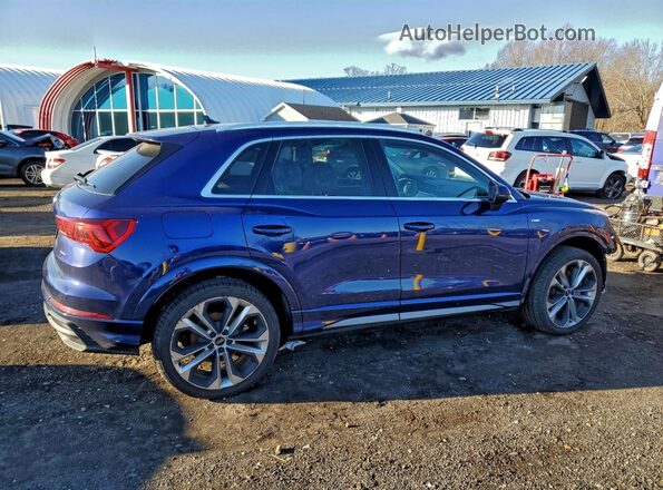 WA1EECF37M1130992 2021 AUDI Q3 Blue 