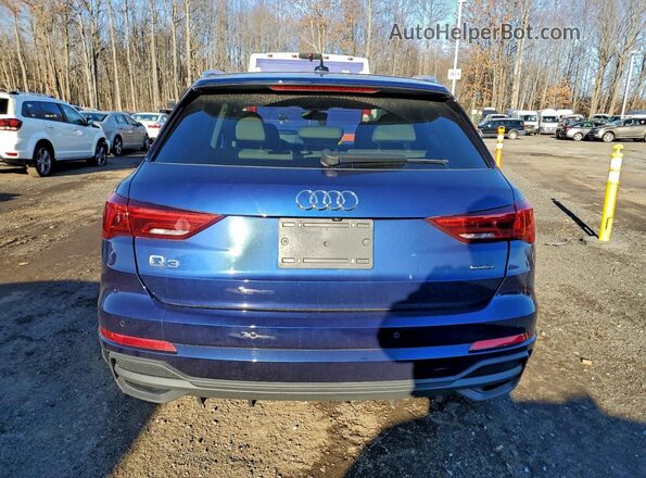 WA1EECF37M1130992 2021 AUDI Q3 Blue 