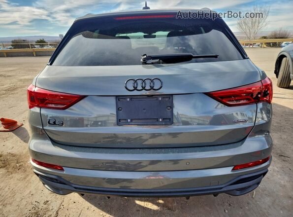 WA1EECF38P1042117 2023 AUDI Q3 Gray Widok z tyłu