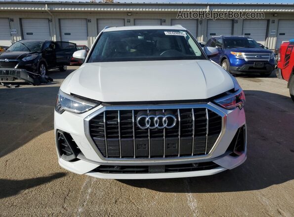 WA1EECF38P1143867 2023 AUDI Q3 White Front view