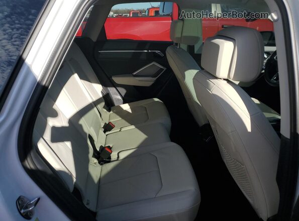 WA1EECF38P1143867 2023 AUDI Q3 White Rear interior view