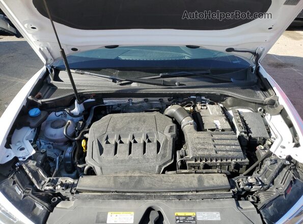 WA1EECF38P1143867 2023 AUDI Q3 White Engine compartment view