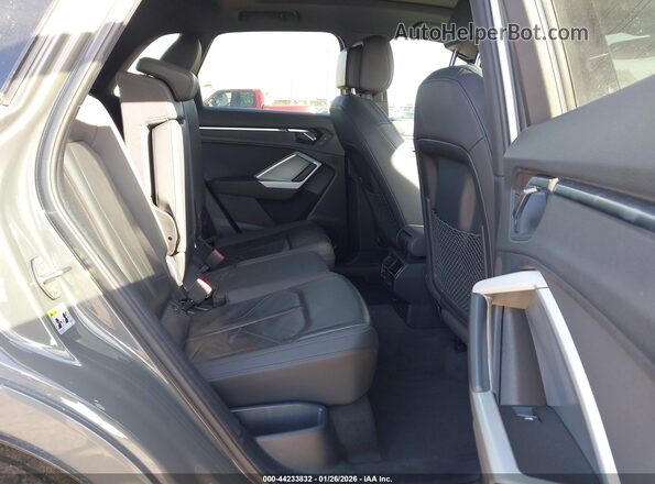 WA1EECF3XL1030772 2020 AUDI Q3 Gray Vista de la etiqueta del VIN