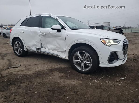 WA1EECF3XR1021563 2024 AUDI Q3 White Передня права чверть
