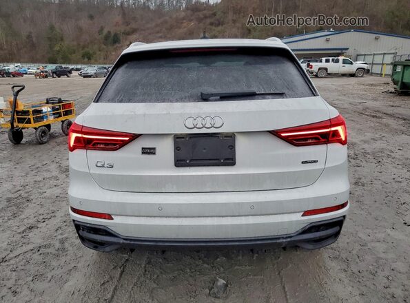 WA1EECF3XS1028535 2025 AUDI Q3 White Вид ззаду