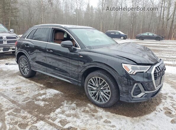 WA1EEDF38N1019729 2022 AUDI Q3 Black წინა მარჯვენა