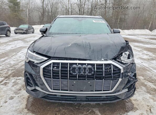 WA1EEDF38N1019729 2022 AUDI Q3 Black წინა ხედი