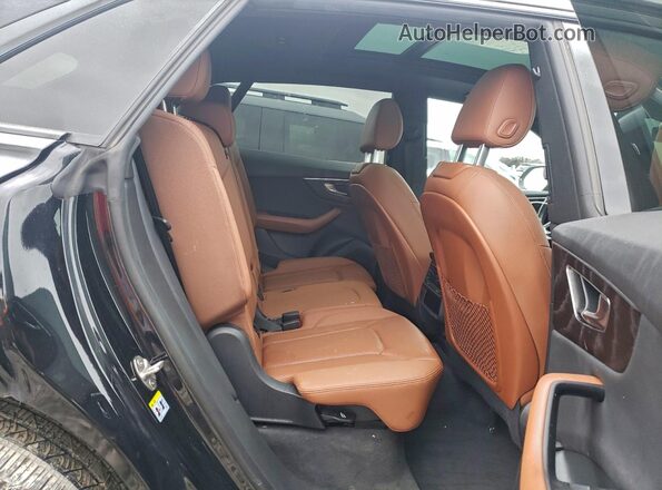 WA1EVAF10MD038544 2021 AUDI Q8 Black Rear interior view