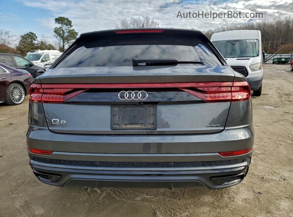 WA1EVAF12LD001669 2020 AUDI Q8 Gray Widok z tyłu