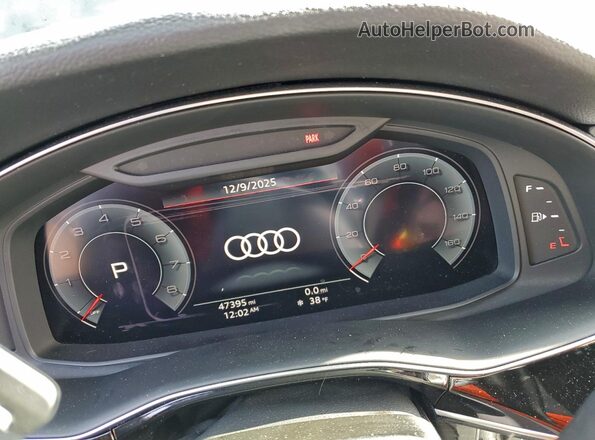 WA1EVAF12LD001669 2020 AUDI Q8 Gray Widok zestawu wskaźników