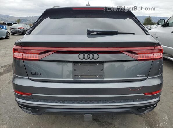WA1EVAF19MD034637 2021 AUDI Q8 Charcoal უკანა ხედი