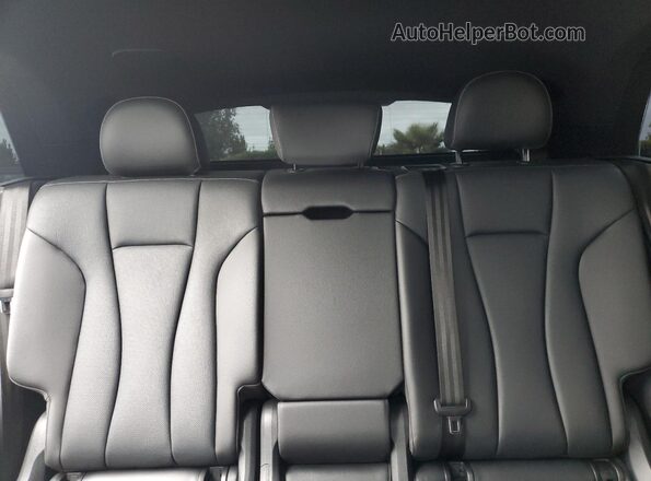 WA1EVAF19MD034637 2021 AUDI Q8 Charcoal უკანა სავარძლების ხედი