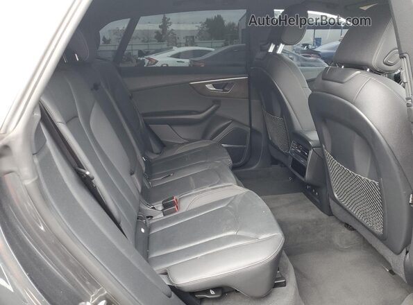 WA1EVAF19MD034637 2021 AUDI Q8 Charcoal უკანა სალონის ხედი