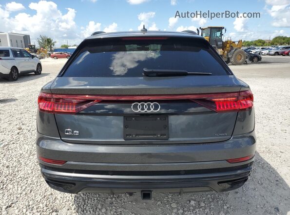 WA1EVAF1XLD015111 2020 AUDI Q8 Gray Հետևի տեսք