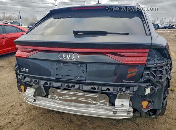 WA1EVAF1XMD005499 2021 AUDI Q8 Black უკანა ხედი