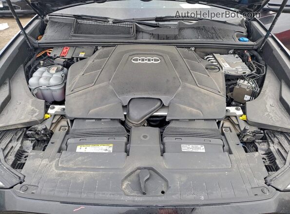 WA1EVAF1XMD005499 2021 AUDI Q8 Black უკანა სალონის ხედი