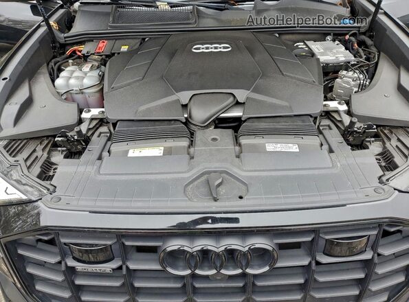 WA1EVBF13ND021857 2022 AUDI Q8 Black Вид задньої частини салону