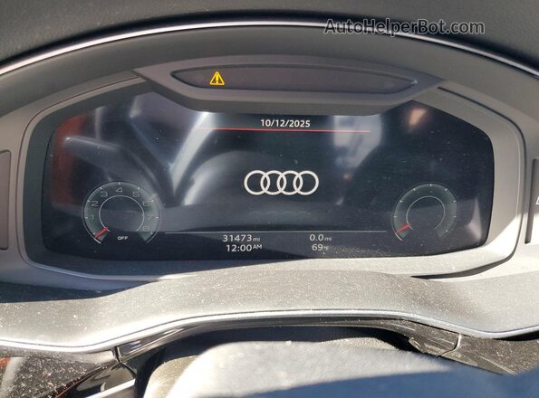WA1EVBF16ND031864 2022 AUDI Q8 Black Widok zestawu wskaźników