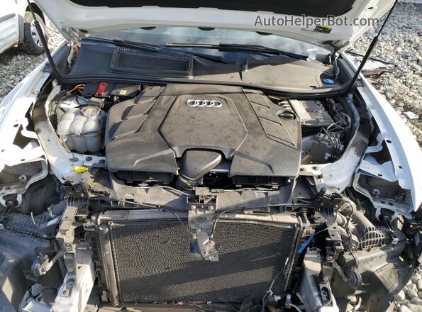 WA1EVBF18KD034731 2019 AUDI Q8 White Rear interior view