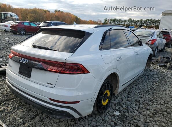 WA1EVBF18KD034731 2019 AUDI Q8 White Rear right