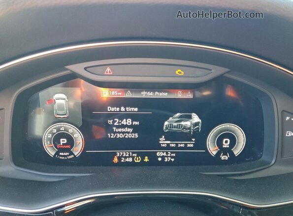 WA1EVBF19PD034180 2023 AUDI Q8 Blue 