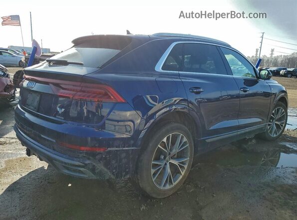 WA1EVBF1XLD015552 2020 AUDI Q8 Blue Tył prawy