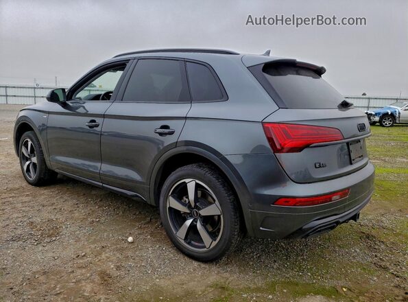 WA1FAAFY8N2024756 2022 AUDI Q5 Серый Задняя левая четверть