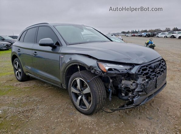 WA1FAAFY8N2024756 2022 AUDI Q5 Серый Передняя правая четверть