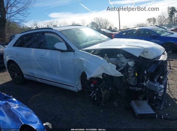 WA1FVAF14MD035442 2021 AUDI Q8 White ხელსაწყოთა პანელის ხედი
