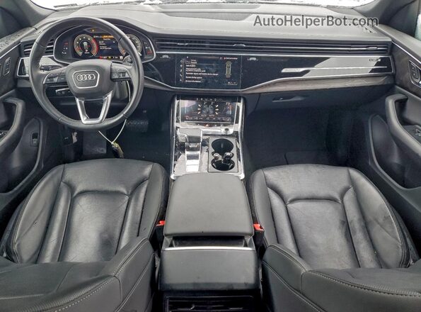 WA1FVAF15MD028564 2021 AUDI Q8 Gray Vista del salpicadero