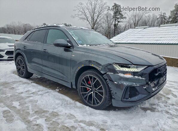 WA1FVAF15MD028564 2021 AUDI Q8 Gray Delantero derecho