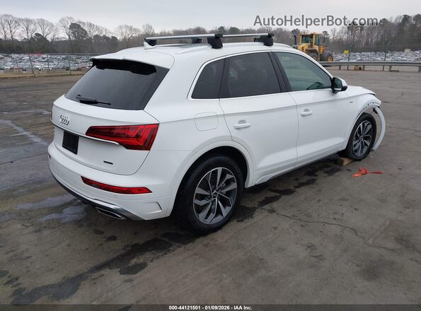 WA1GAAFY2P2097077 2023 AUDI Q5 White Հետևի աջ