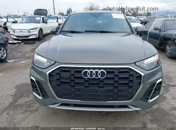 WA1GAAFY6P2118786 2023 AUDI Q5 Gray Вид щитка приладів