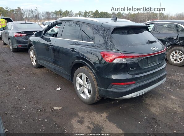 WA1J2BFZ1NP054982 2022 AUDI Q4 Black უკანა მარცხენა