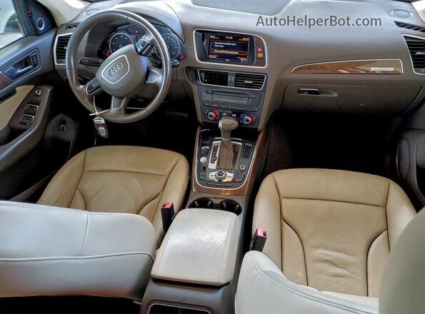 WA1L2BFP7HA025453 2017 AUDI Q5 Белый Вид панели приборов