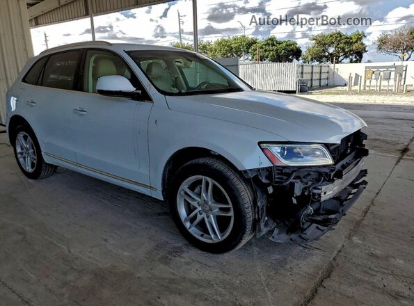 WA1L2BFP7HA025453 2017 AUDI Q5 Белый Передняя правая четверть