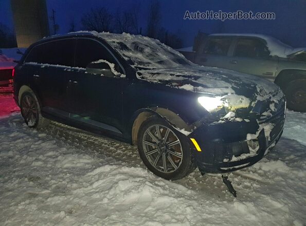WA1LAAF70JD029667 2018 AUDI Q7 Черный Передняя правая четверть