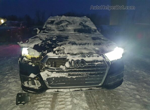 WA1LAAF70JD029667 2018 AUDI Q7 Черный Вид спереди