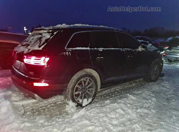 WA1LAAF70JD029667 2018 AUDI Q7 Черный Задняя правая четверть