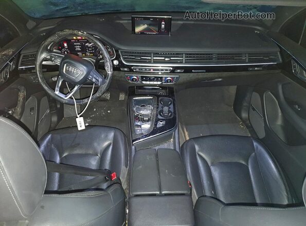 WA1LAAF70JD029667 2018 AUDI Q7 Черный Вид панели приборов