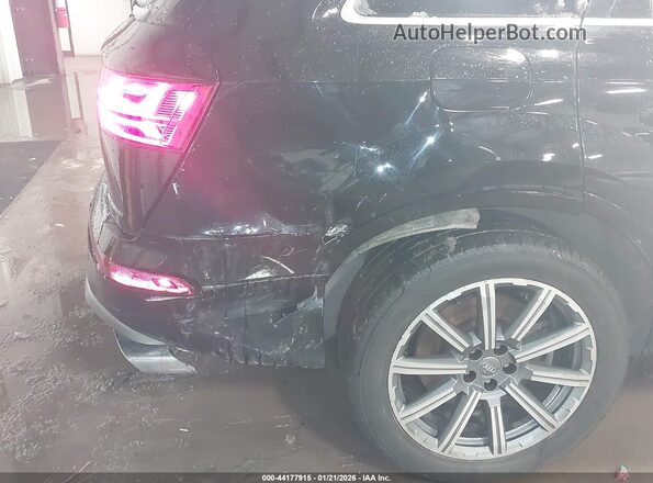 WA1LAAF73KD010192 2019 AUDI Q7 Black Front view