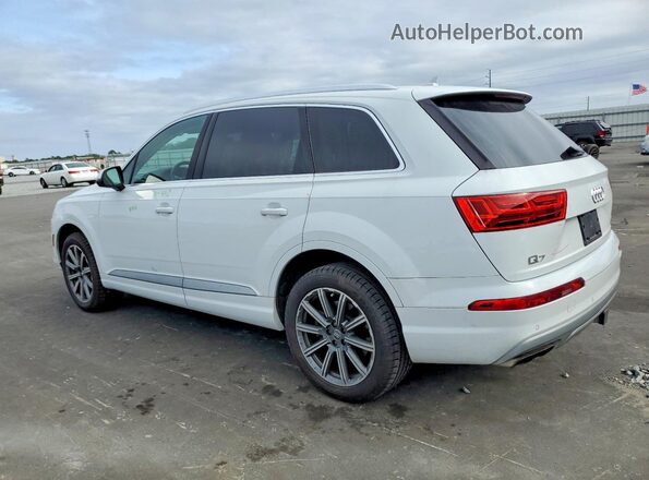 WA1LAAF75JD000360 2018 AUDI Q7 Белый Задняя левая четверть