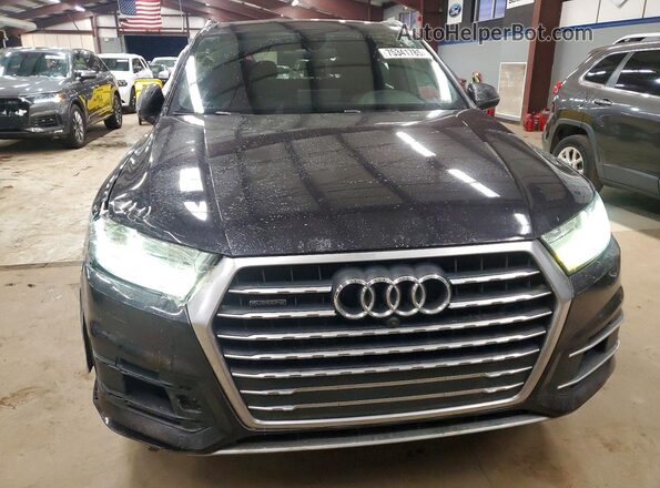WA1LAAF78JD030386 2018 AUDI Q7 Black წინა ხედი
