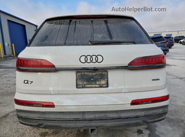 WA1LCBF72PD009994 2023 AUDI Q7 White Vista trasera