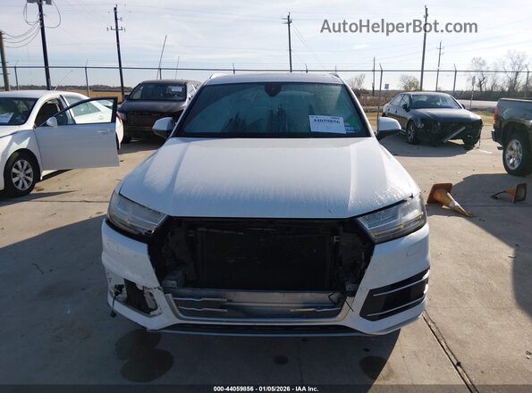 WA1LHAF77HD051185 2017 AUDI Q7 White Widok zestawu wskaźników